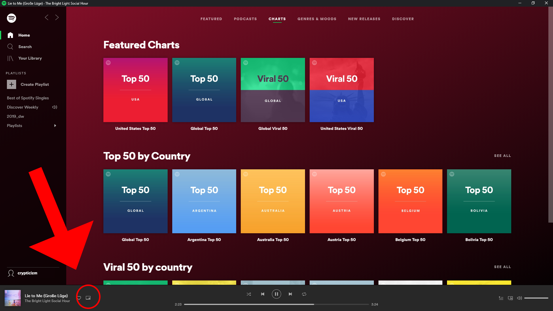 How to get spotify online